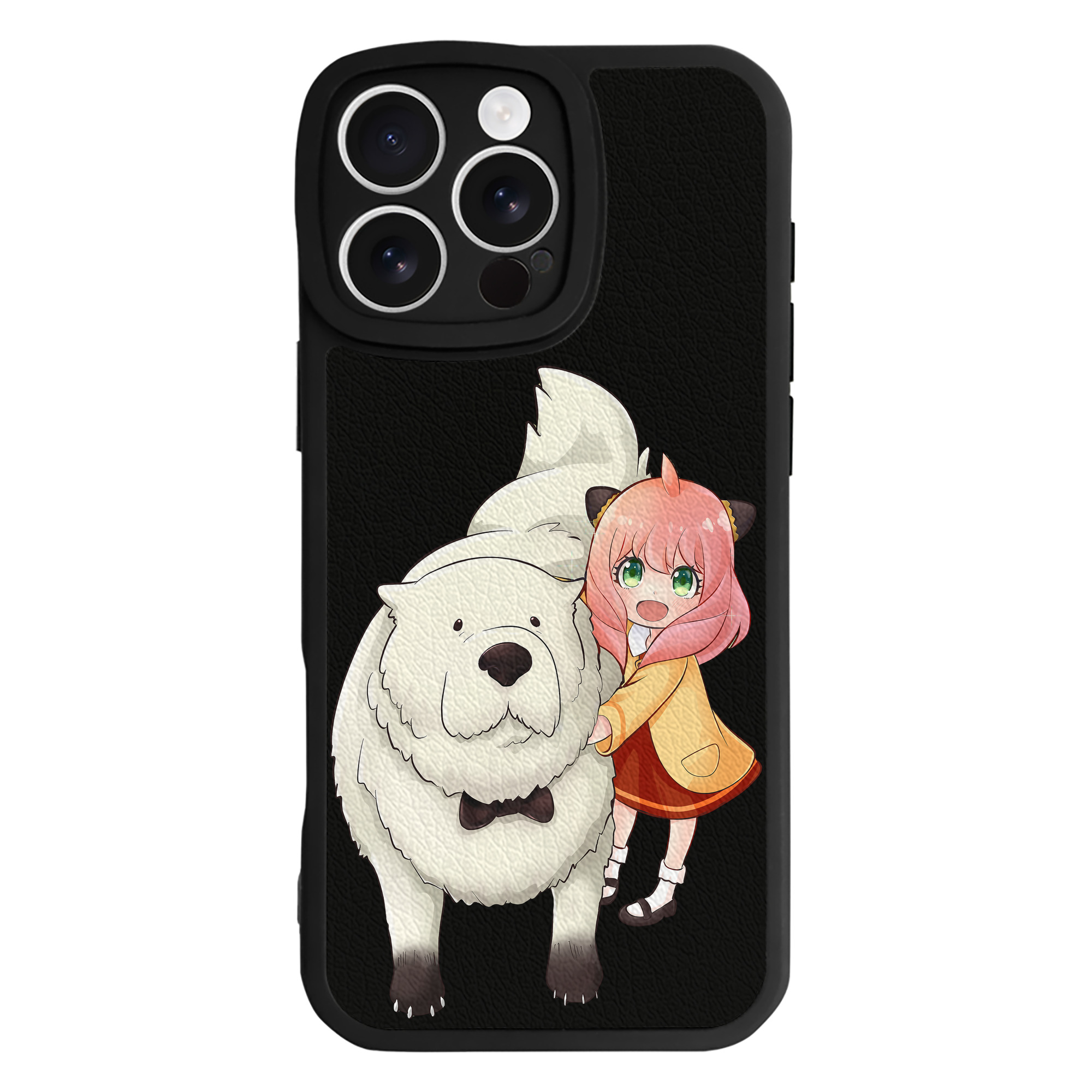 （画像用） SPY×FAMILY间谍家家酒 【iPhone 16シリーズ対応】シリコンスマホケース（レザー調） 材質：シリコン